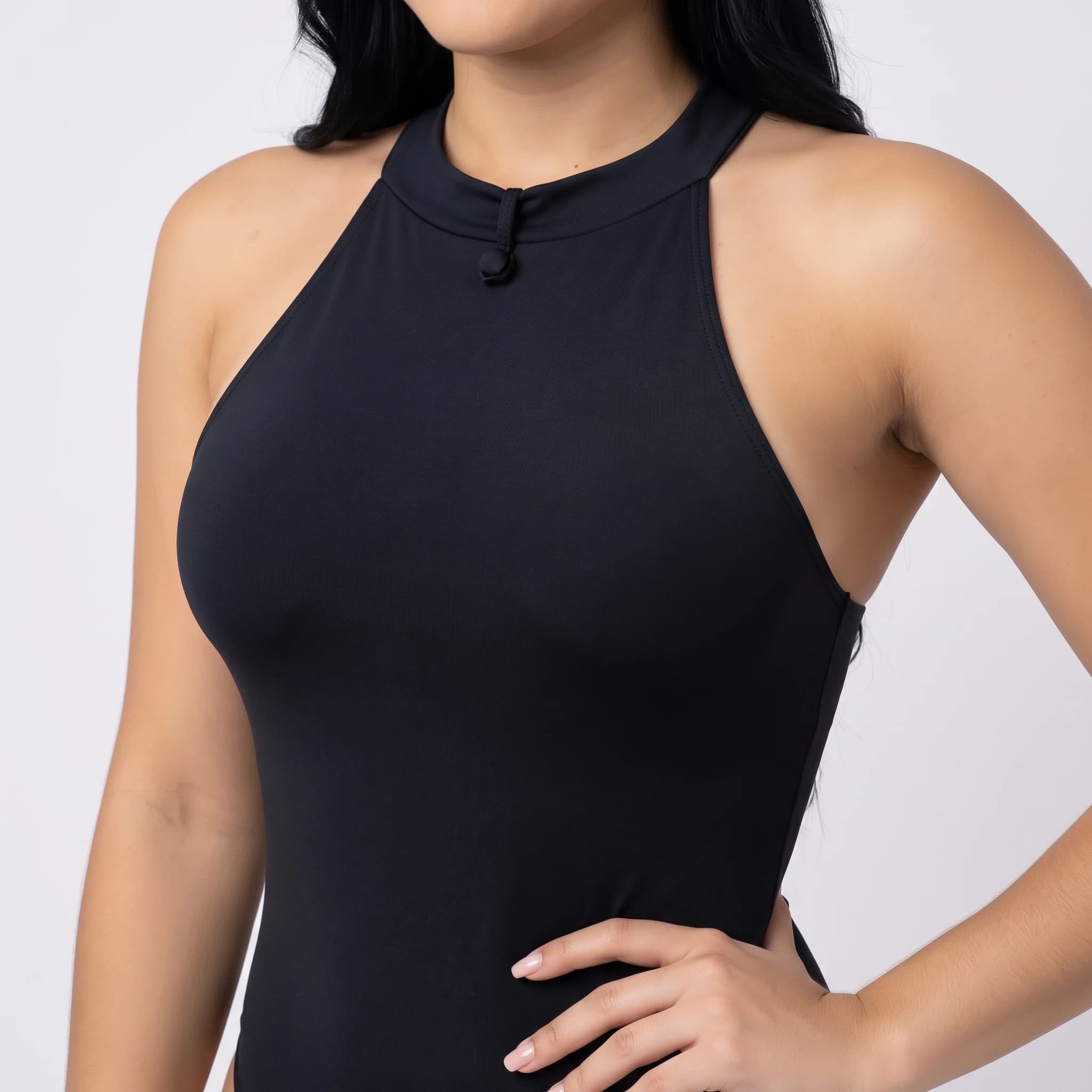 Body halter negro, foto 3