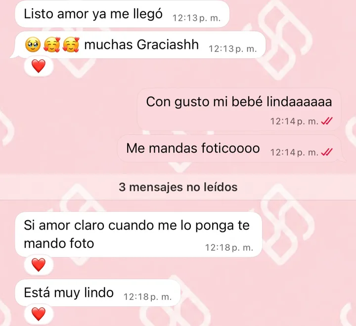 Mensaje de una clienta de Val Store (1)