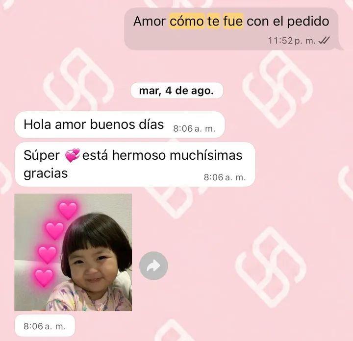 Mensaje de una clienta de Val Store (9)