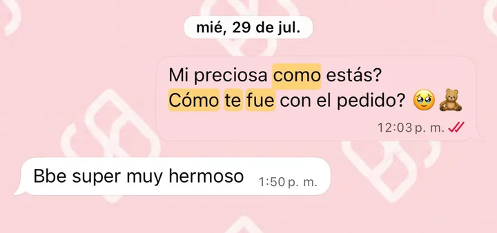 Mensaje de una clienta de Val Store (10)