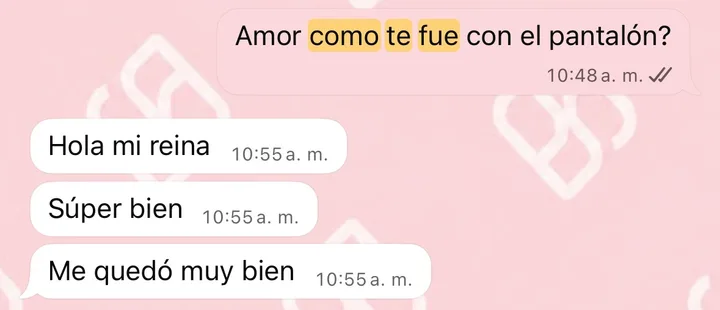 Mensaje de una clienta de Val Store (14)