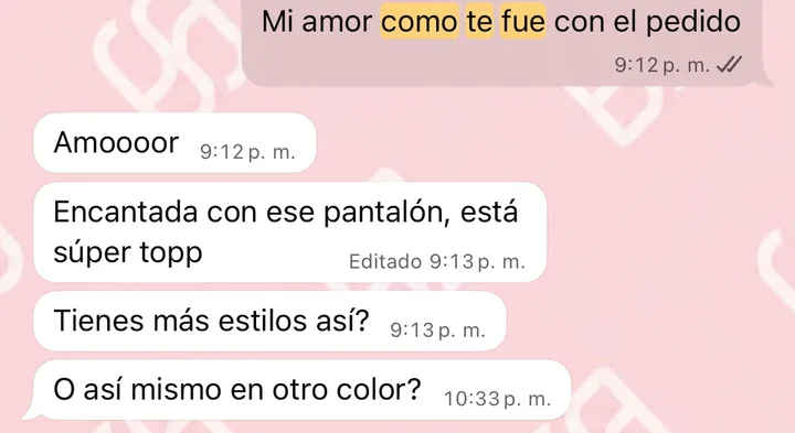 Mensaje de una clienta de Val Store (16)